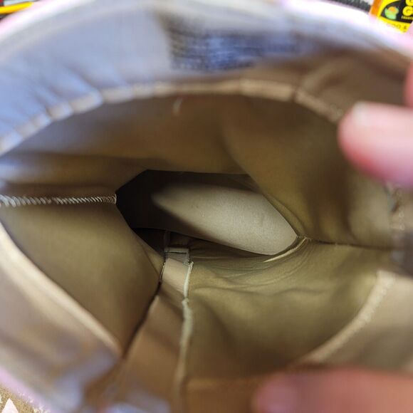 Bebe Girls Pink Embroidered Side Zip Cowgirl Boots Girls Size 7 - Picture 10 of 14